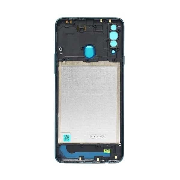 GemTech Samsung Uyumlu Galaxy A20s A207 Kasa Kapak Yeşil Çıtasız