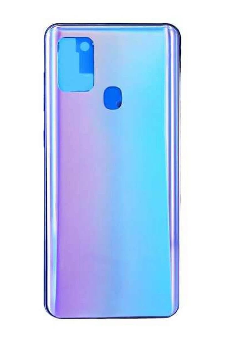 GemTech Samsung Uyumlu Galaxy A21s A217 Kasa Kapak Mavi Çıtasız