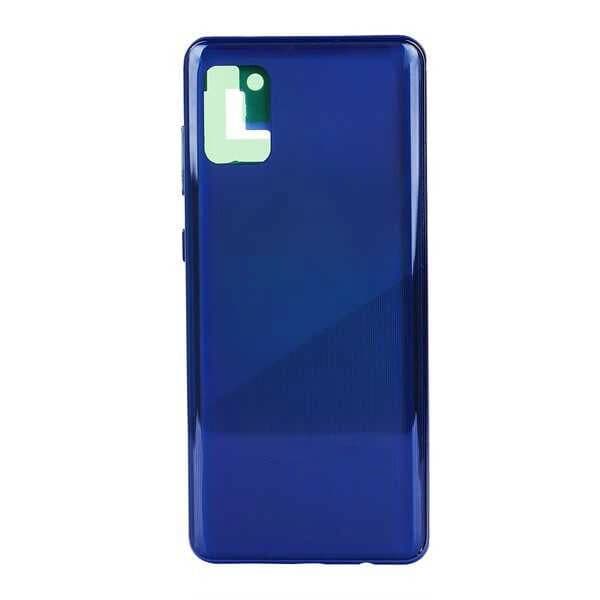 GemTech Samsung Uyumlu Galaxy A31 A315 Kasa Kapak Mavi Çıtasız