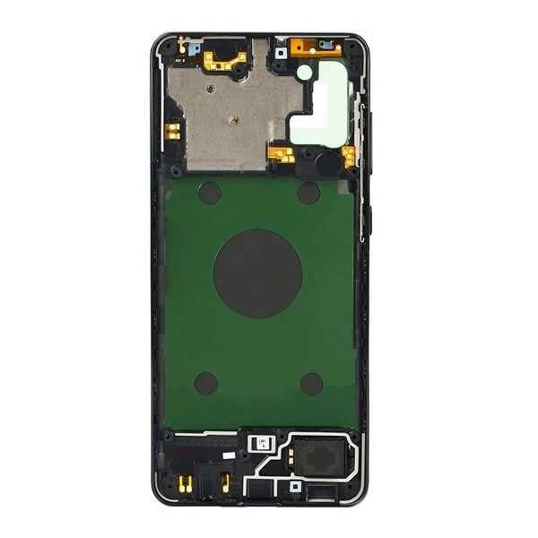 GemTech Samsung Uyumlu Galaxy A31 A315 Kasa Kapak Siyah Çıtasız