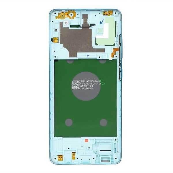 GemTech Samsung Uyumlu Galaxy A51 A515 Kasa Kapak Mavi