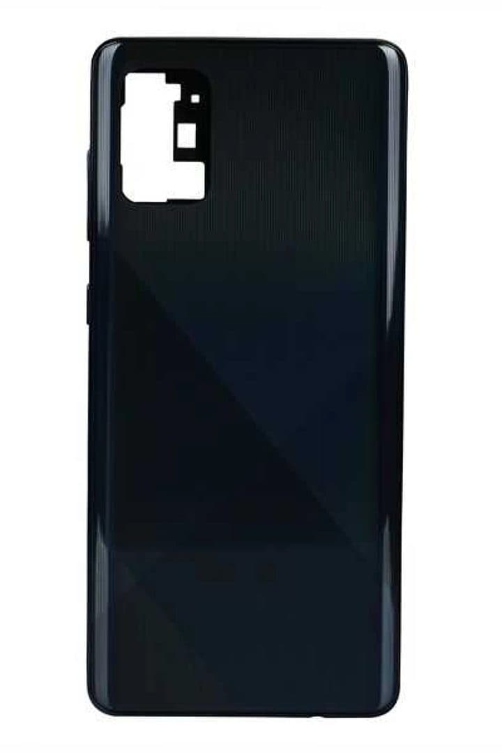 GemTech Samsung Uyumlu Galaxy A71 A715 Kasa Kapak Siyah Çıtasız