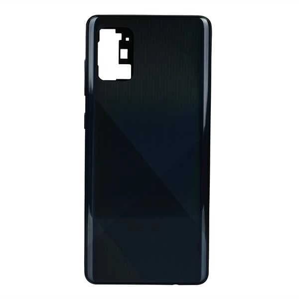 GemTech Samsung Uyumlu Galaxy A71 A715 Kasa Kapak Siyah Çıtasız