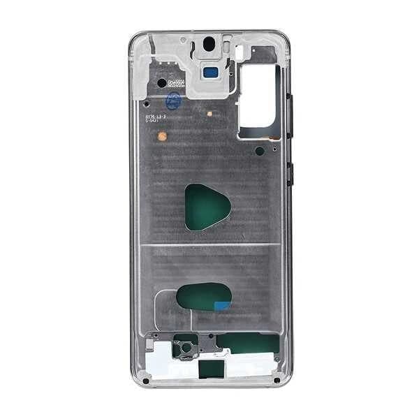 GemTech Samsung Uyumlu Galaxy S20 G980 Kasa Kapak Gri Çıtalı