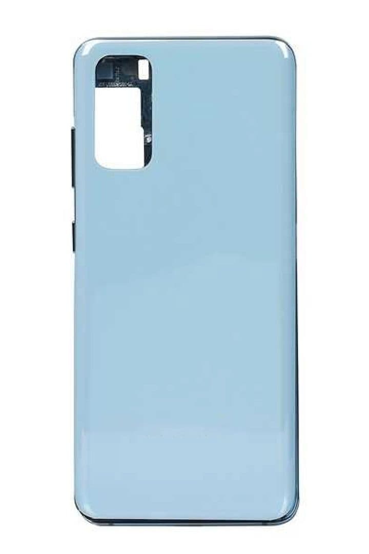 GemTech Samsung Uyumlu Galaxy S20 G980 Kasa Kapak Mavi Çıtalı