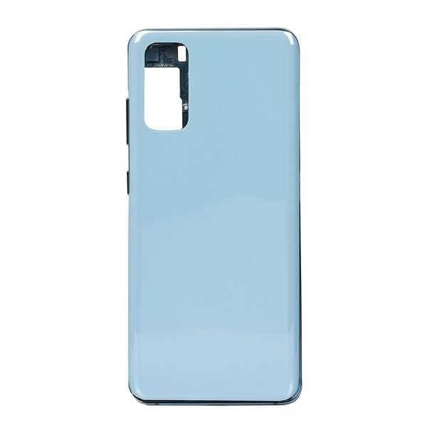 GemTech Samsung Uyumlu Galaxy S20 G980 Kasa Kapak Mavi Çıtalı