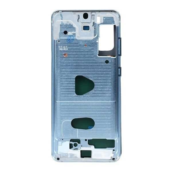 GemTech Samsung Uyumlu Galaxy S20 G980 Kasa Kapak Mavi Çıtalı