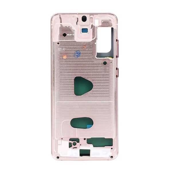 GemTech Samsung Uyumlu Galaxy S20 G980 Kasa Kapak Rose Çıtalı