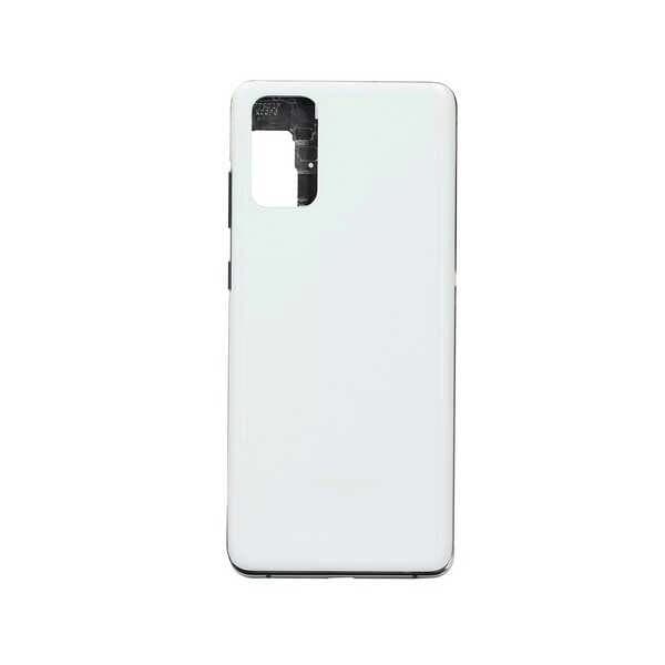 GemTech Samsung Uyumlu Galaxy S20 Plus G985 Kasa Kapak Beyaz Çıtalı