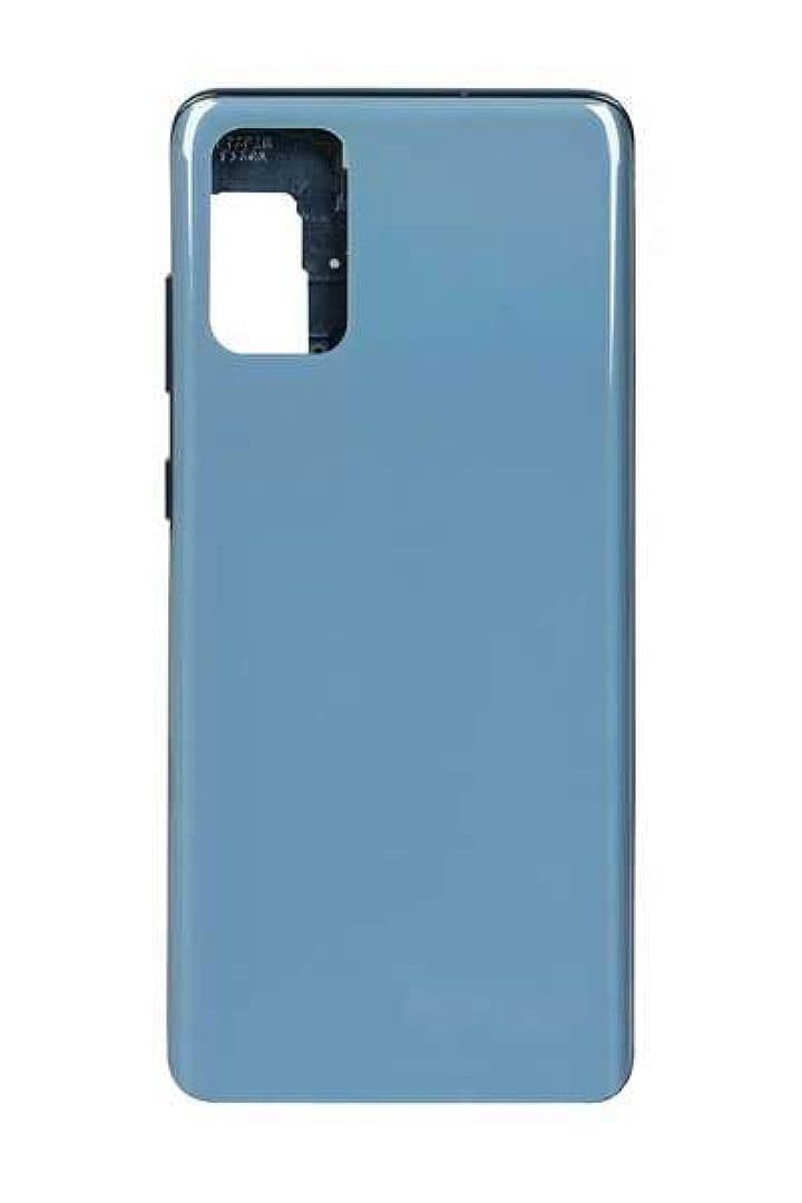 GemTech Samsung Uyumlu Galaxy S20 Plus G985 Kasa Kapak Mavi Çıtalı
