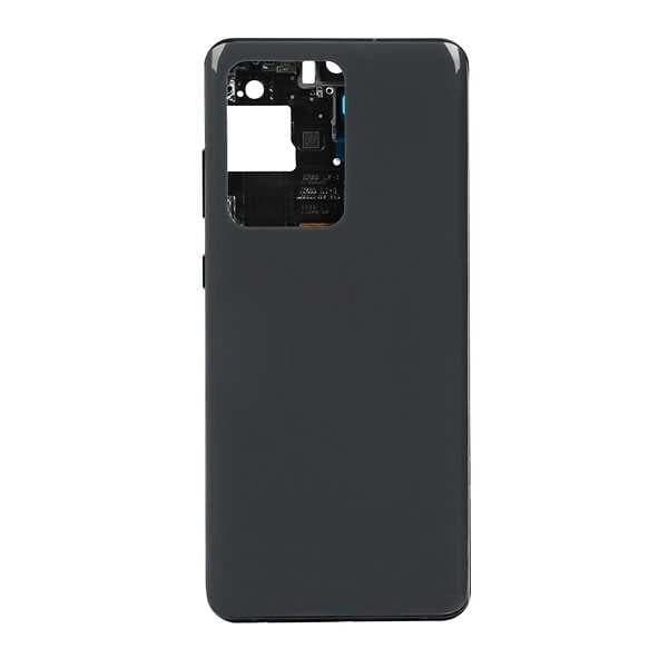 GemTech Samsung Uyumlu Galaxy S20 Ultra G988 Kasa Kapak Silver Çıtalı