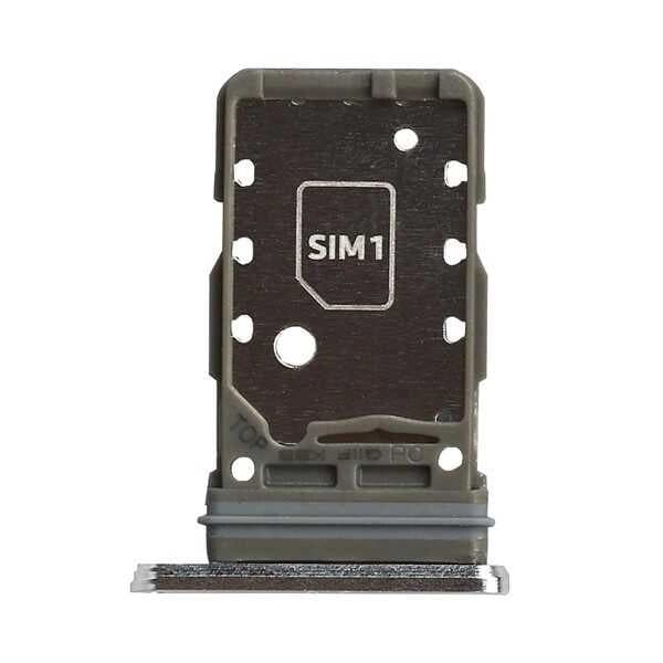 GemTech Samsung Uyumlu Galaxy S21 Plus 5g G996 Sim Kart Tepsisi Beyaz
