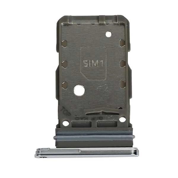 GemTech Samsung Uyumlu Galaxy S21 Ultra 5g G998 Sim Kart Tepsisi Gümüş