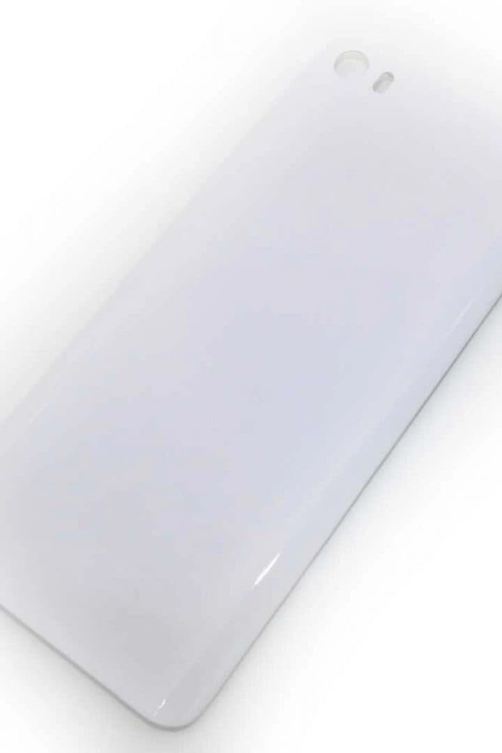GemTech Xiaomi Uyumlu Mi 5 Arka Kapak Beyaz Servis Cam