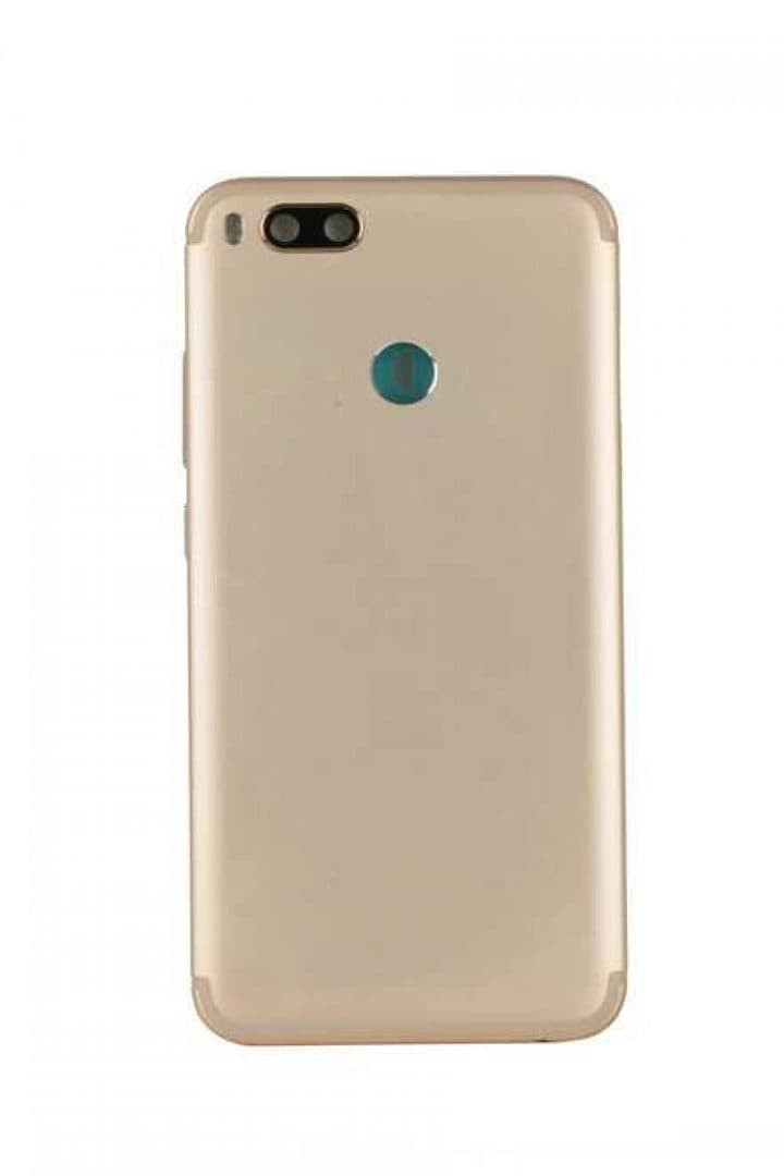 GemTech Xiaomi Uyumlu Mi 5x Mi A1 Kasa Kapak Gold Çıtasız