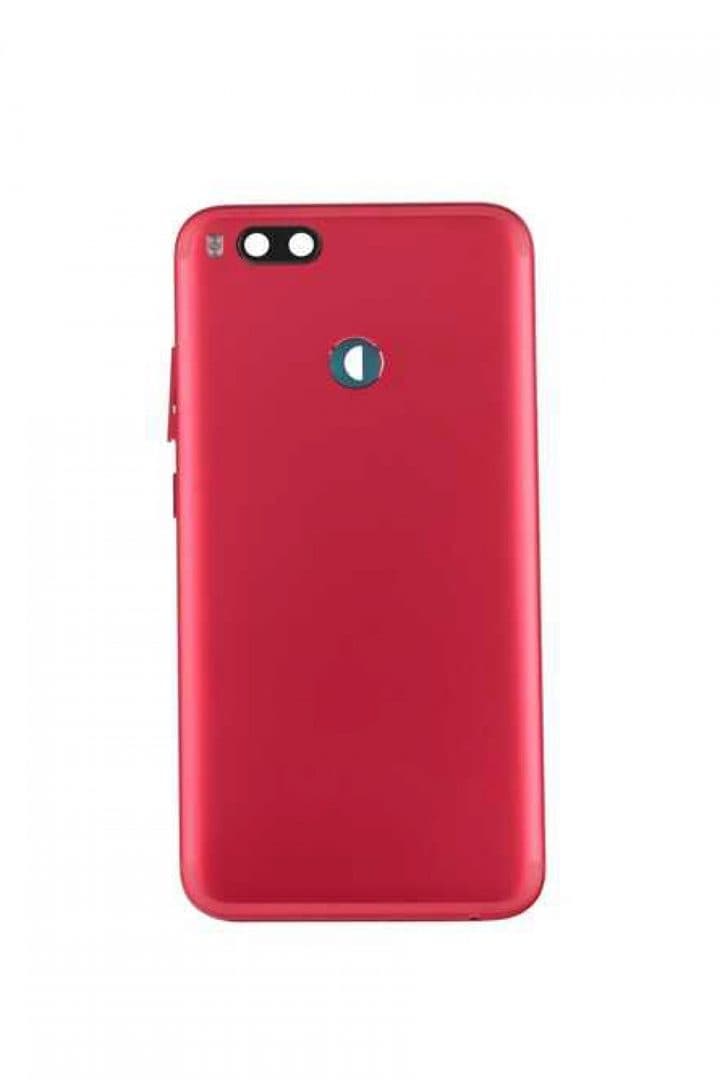 GemTech Xiaomi Uyumlu Mi 5x Mi A1 Kasa Kapak Kırmızı Çıtasız