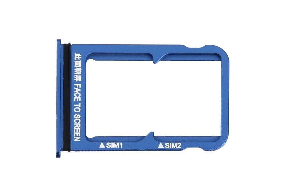 GemTech Xiaomi Uyumlu Mi 8 Sim Kart Tepsisi Mavi
