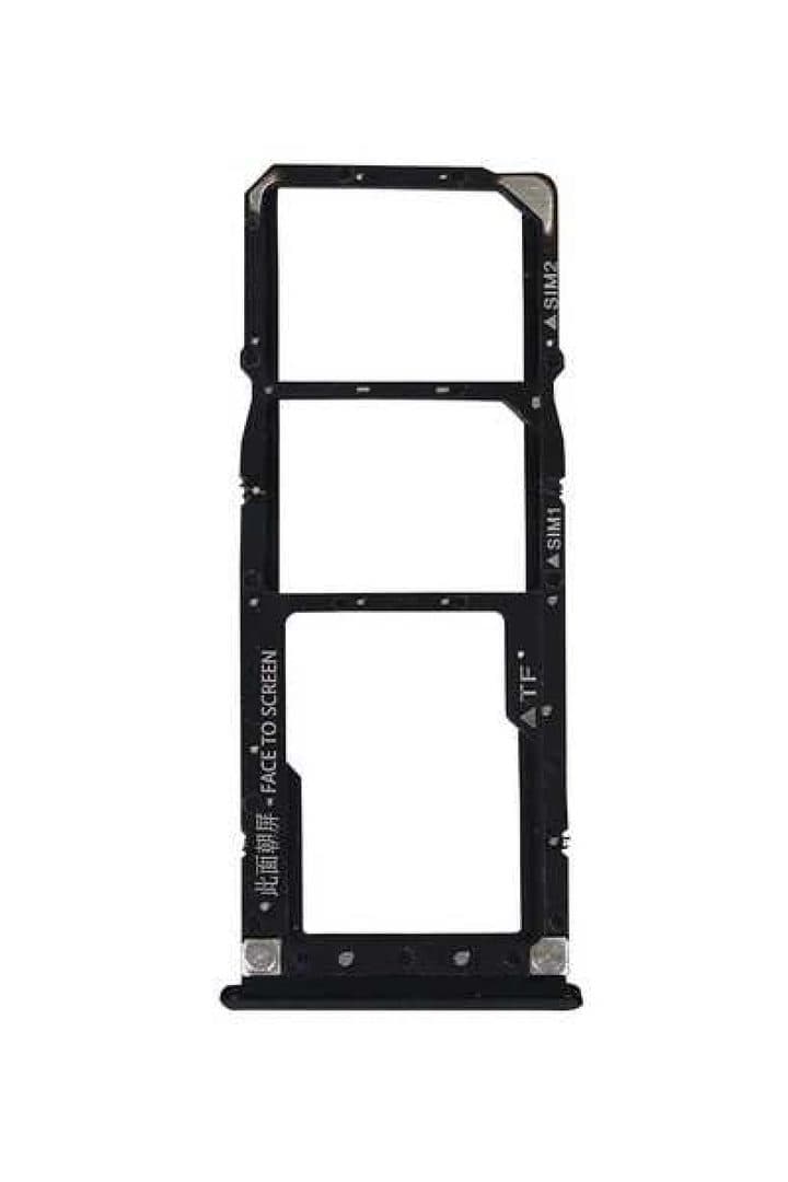 GemTech Xiaomi Uyumlu Mi A2 Lite Sim Kart Tepsisi Siyah