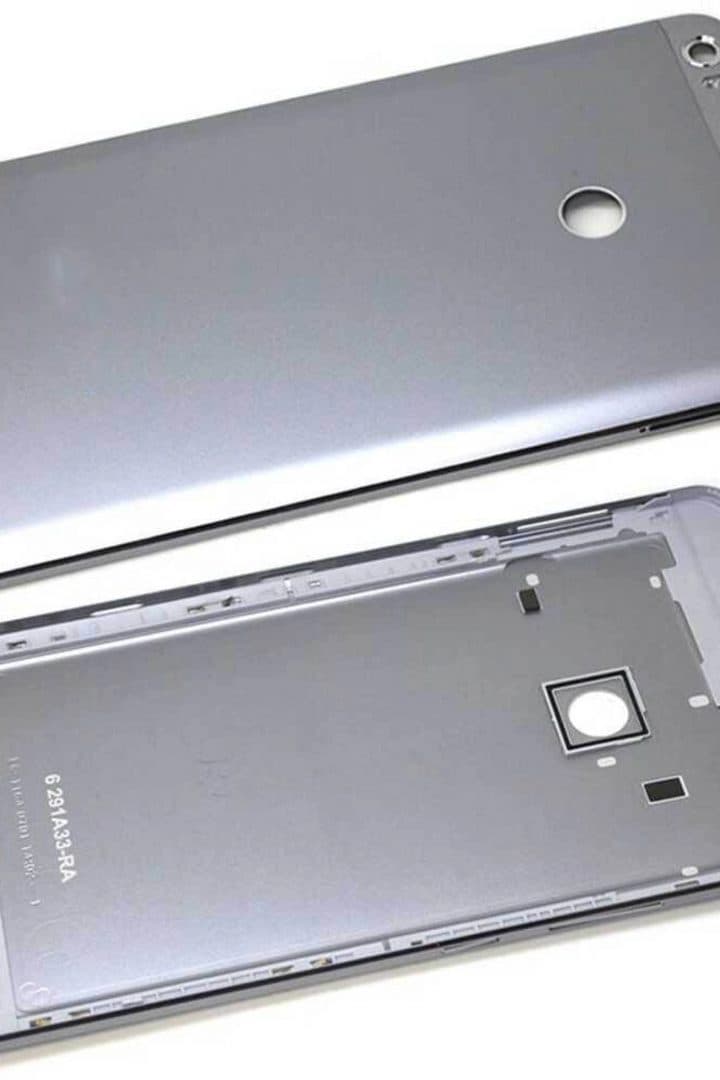GemTech Xiaomi Uyumlu Mi Max Kasa Kapak Gri Çıtasız