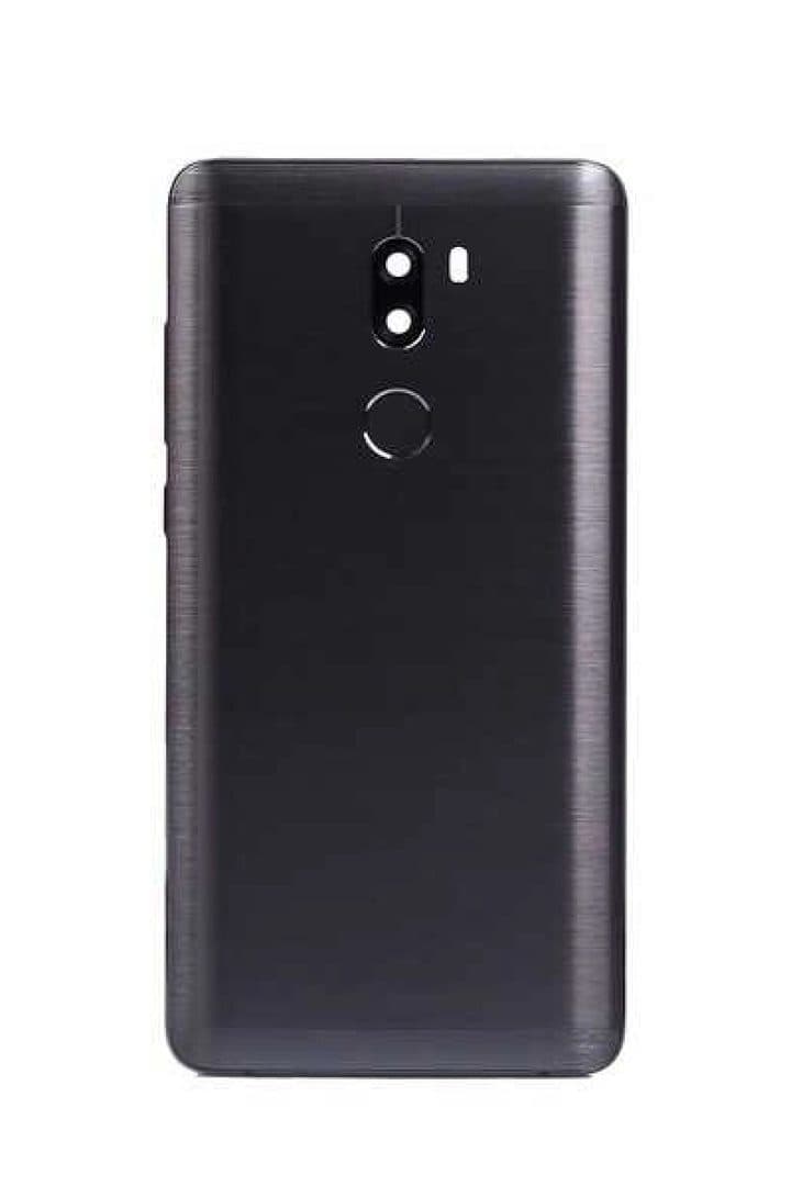 GemTech Xiaomi Uyumlu Mi 5s Plus Kasa Kapak Siyah Çıtalı