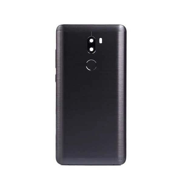 GemTech Xiaomi Uyumlu Mi 5s Plus Kasa Kapak Siyah Çıtalı