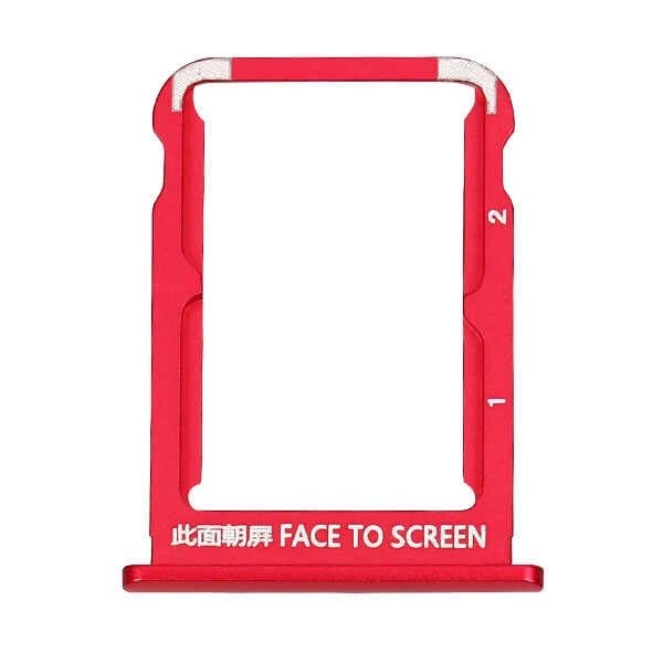 GemTech Xiaomi Uyumlu Mi 8 Se Sim Kart Tepsisi Kırmızı
