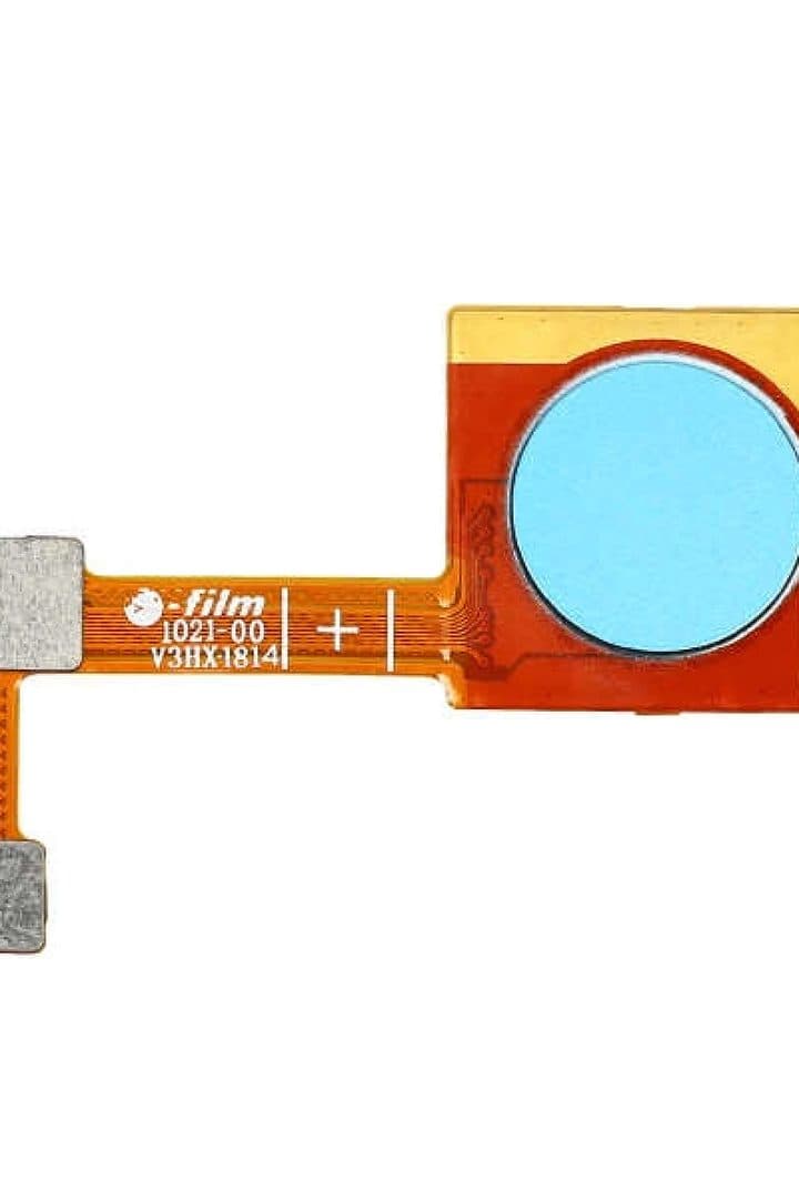 GemTech Xiaomi Uyumlu Mi A2 Home Tuş Bordu Filmi Flex Mavi