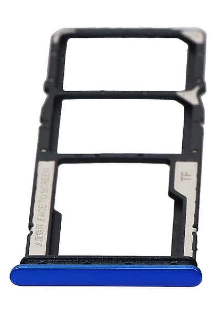 GemTech Xiaomi Uyumlu Redmi 9c Sim Kart Tepsisi Mavi