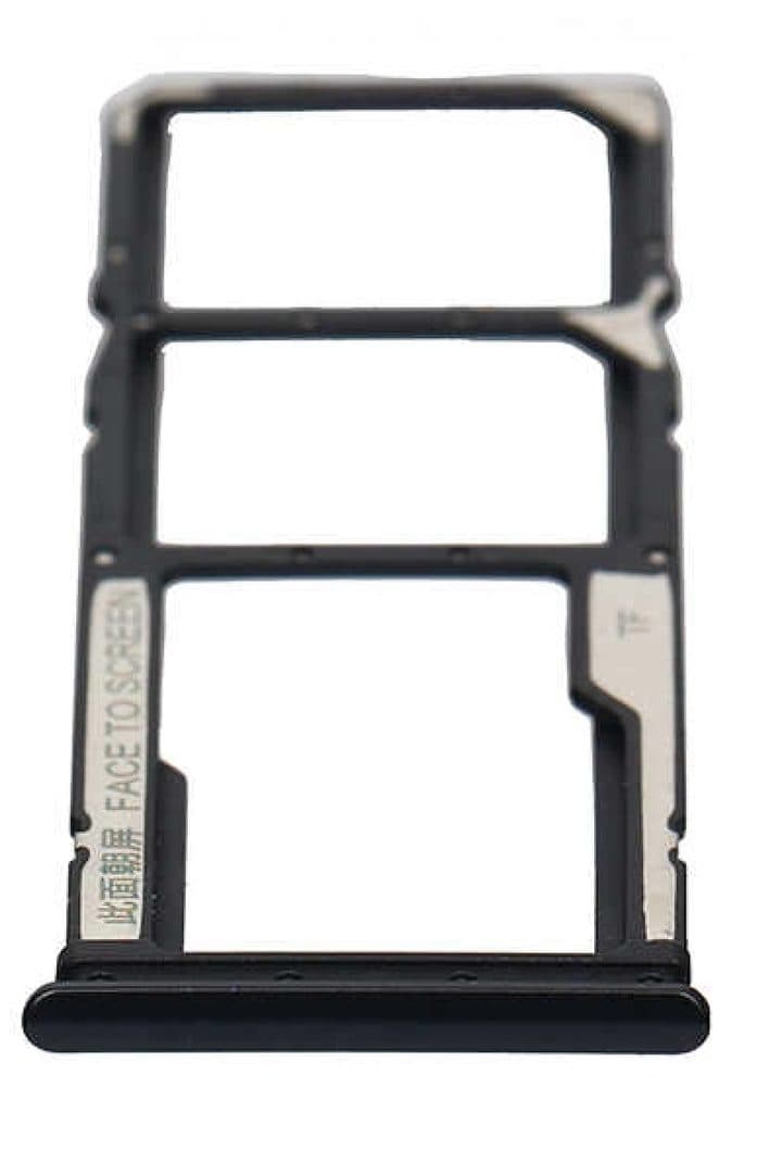 GemTech Xiaomi Uyumlu Redmi 9t Sim Kart Tepsisi Siyah