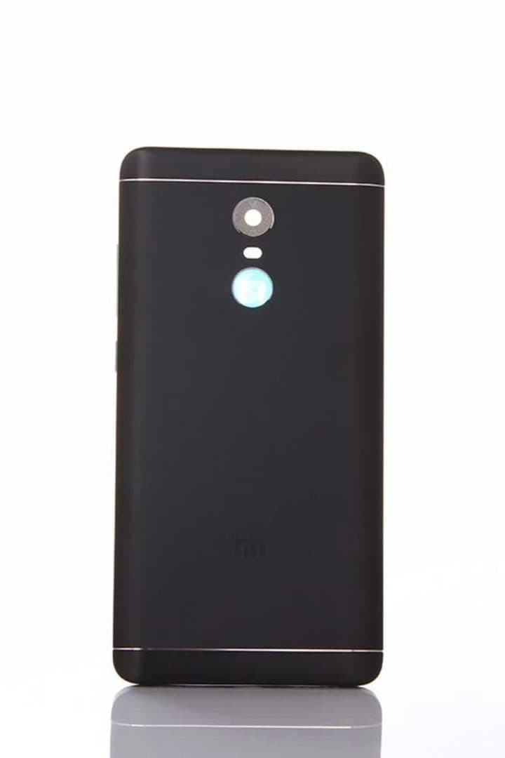 GemTech Xiaomi Uyumlu Redmi Note 4x Kasa Kapak Siyah Çıtalı