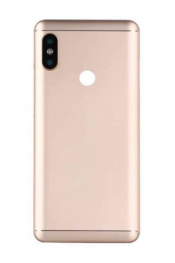 GemTech Xiaomi Uyumlu Redmi Note 5 Kasa Kapak Gold Çıtasız
