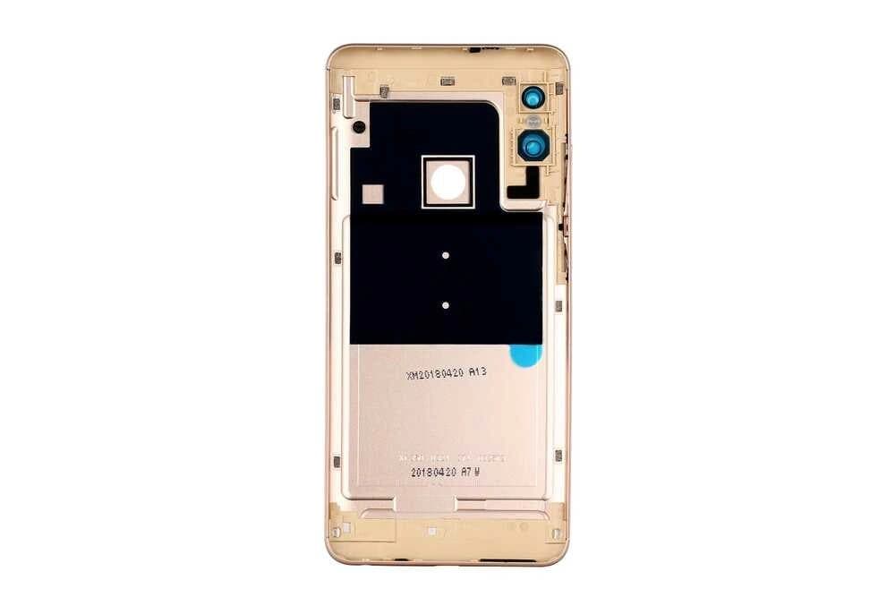 GemTech Xiaomi Uyumlu Redmi Note 5 Kasa Kapak Gold Çıtasız