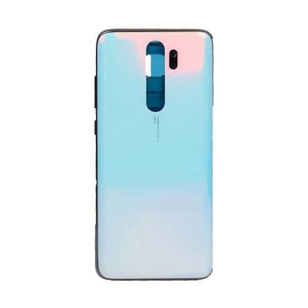 GemTech Xiaomi Uyumlu Redmi Note 8 Pro Kasa Kapak Beyaz Çıtalı Çift Sim