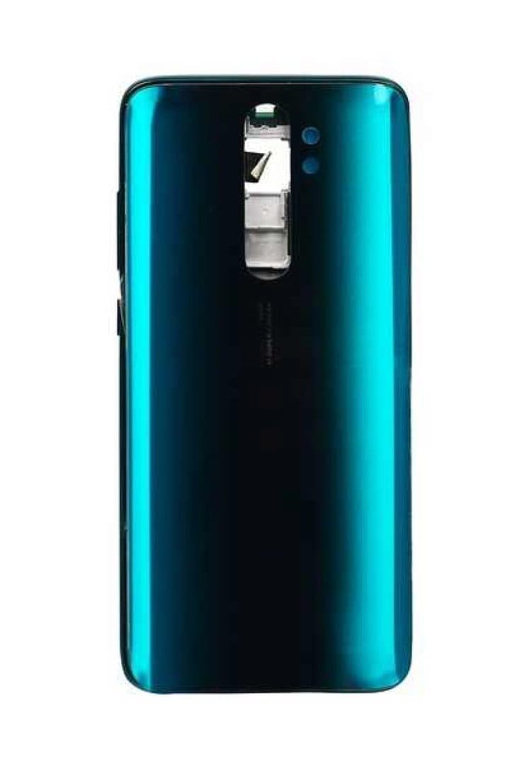 GemTech Xiaomi Uyumlu Redmi Note 8 Pro Kasa Kapak Yeşil Çıtalı Tek Sim