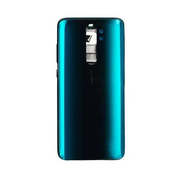 GemTech Xiaomi Uyumlu Redmi Note 8 Pro Kasa Kapak Yeşil Çıtalı Tek Sim