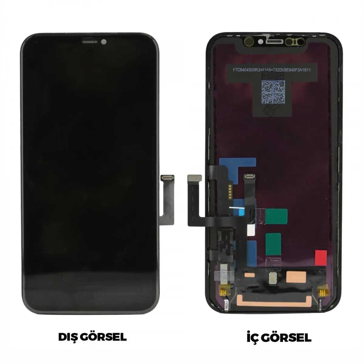 Gemtech Apple iPhone 11 Uyumlu Service Org Lcd+Dokunmatik+Çıtalı (Siyah)