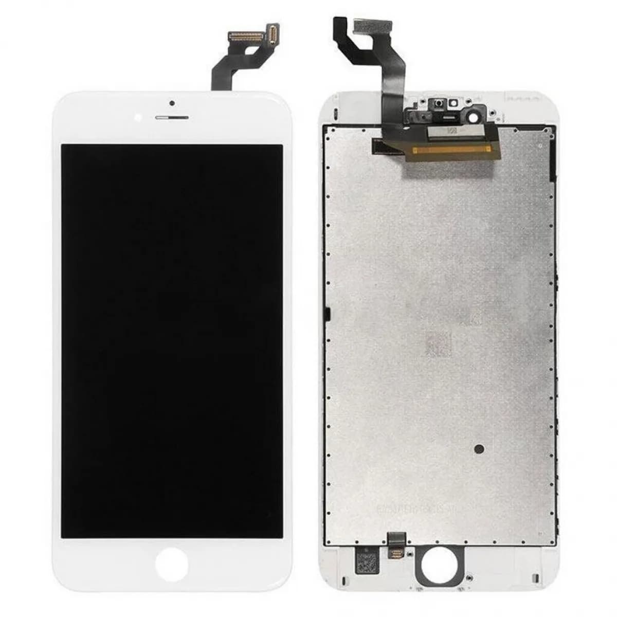 Gemtech Apple iPhone 6S Plus Uyumlu AA Kalite Lcd+Dokunmatik+Çıtalı (Beyaz)