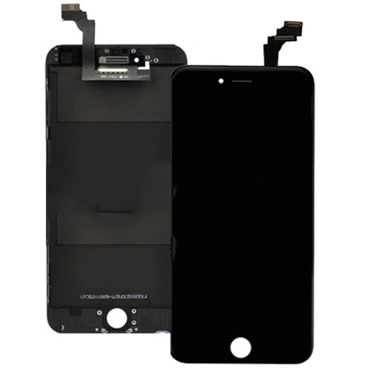Gemtech Apple iPhone 6S Plus Uyumlu AA Kalite Lcd+Dokunmatik+Çıtalı (Siyah)