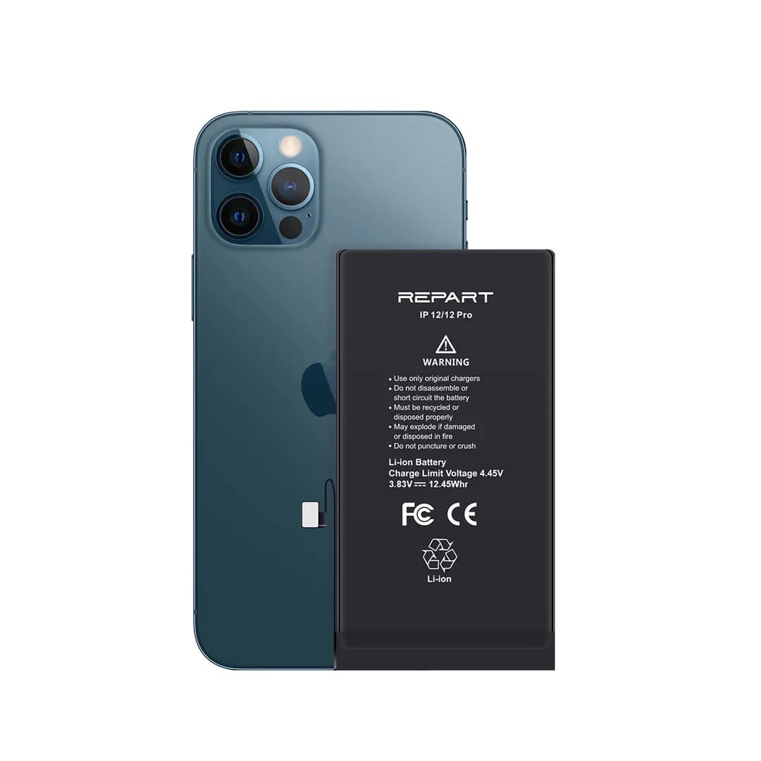Gemtech Repart Apple iPhone 12 Uyumlu 3230 mAh Güçlendirilmiş Batarya (Diagnostic Used)