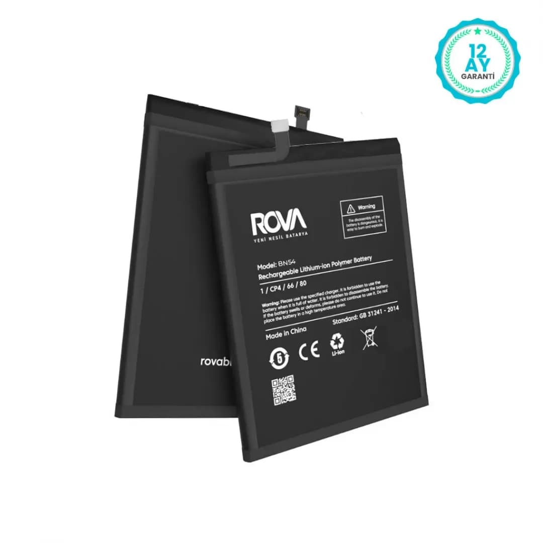 Gemtech Xiaomi Redmi Note 10 Pro 4G Uyumlu 5000 MAh Batarya (Siyah)